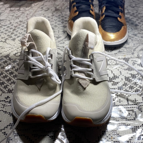 Other - Cream and White Sneakers
